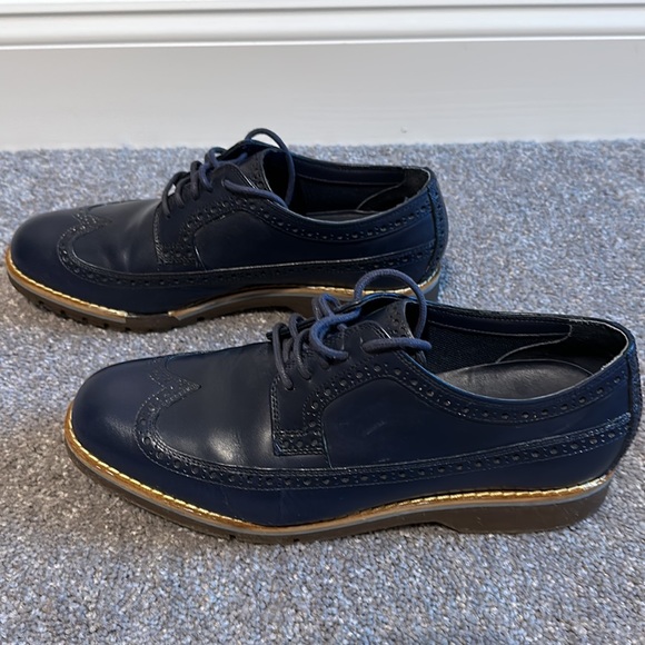 Cole Haan Grand OS. Wingtip Dress Shoe. Men’s size 9 - Picture 5 of 8